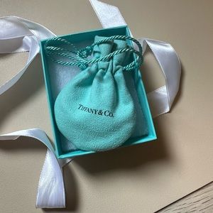 Tiffany & co double heart necklace